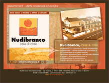 Tablet Screenshot of nudibranco.it